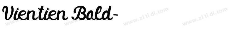 Vientien Bold字体转换 Vientien Bold字体转换